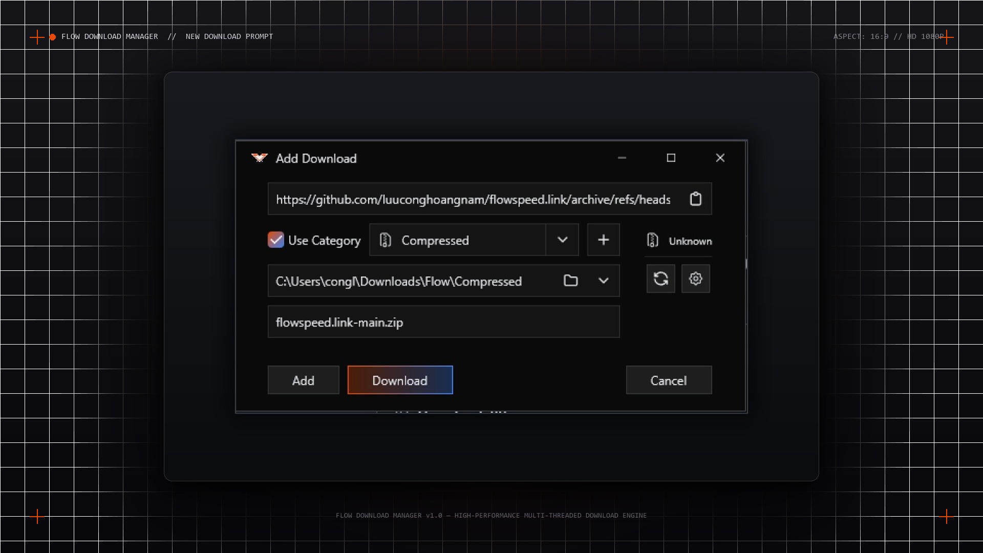 Add Download