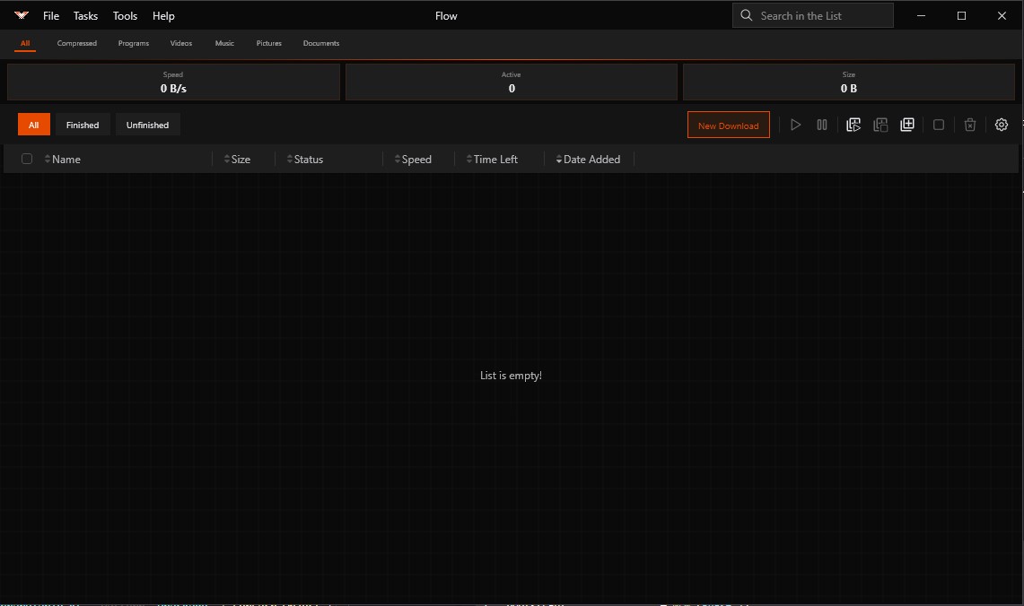 Main Interface