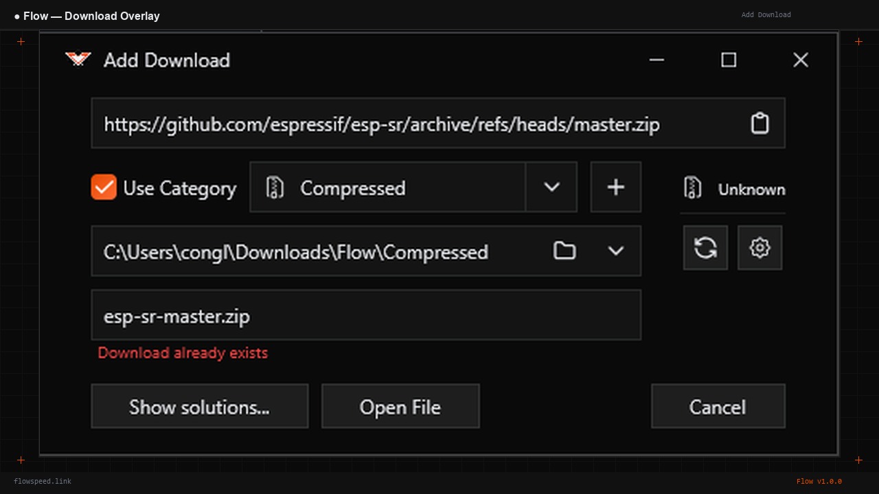 Download Overlay